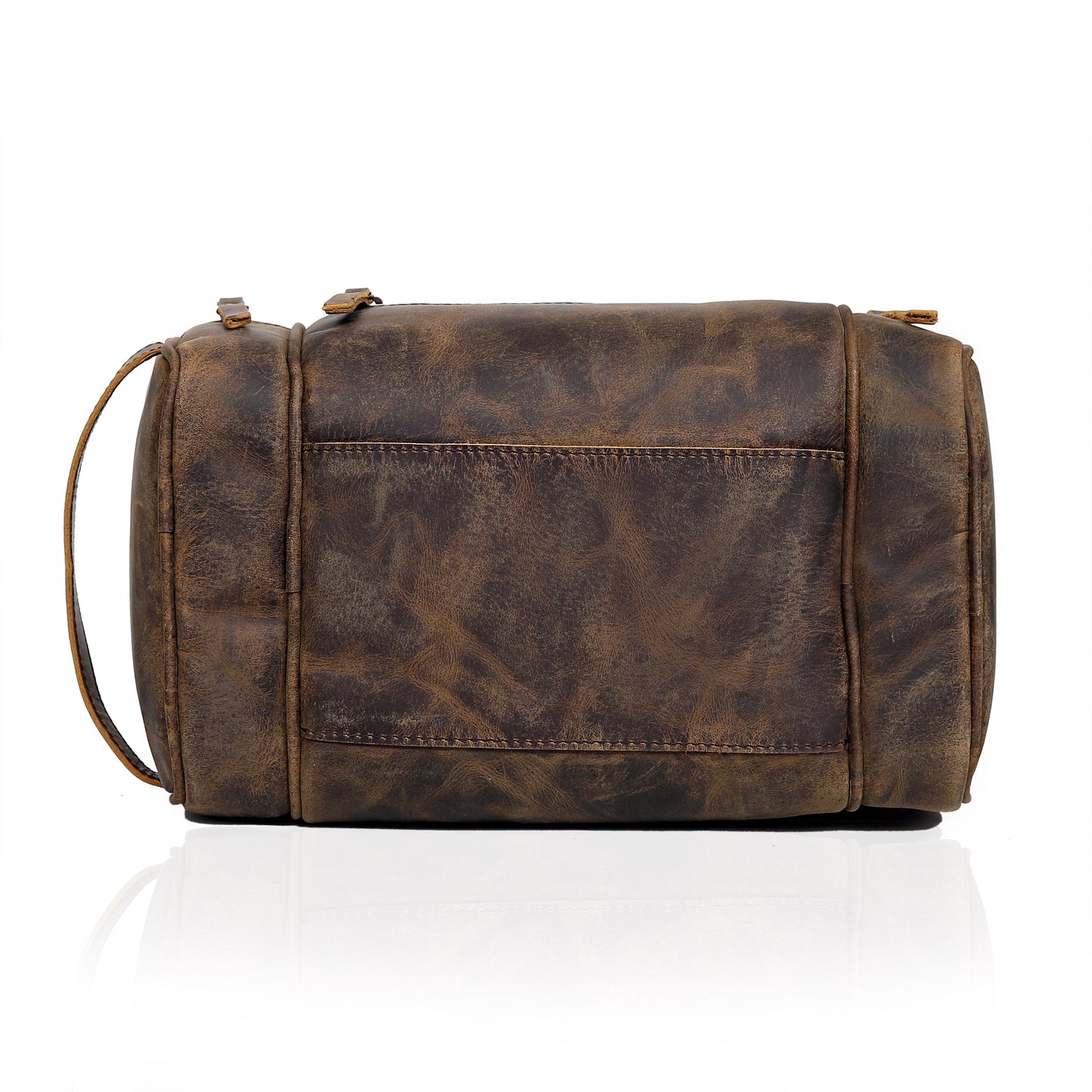 Rio Grande Leather Toiletry & Large Dopp Kit - Brown