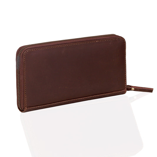 Seine Leather Wallet - BROWN