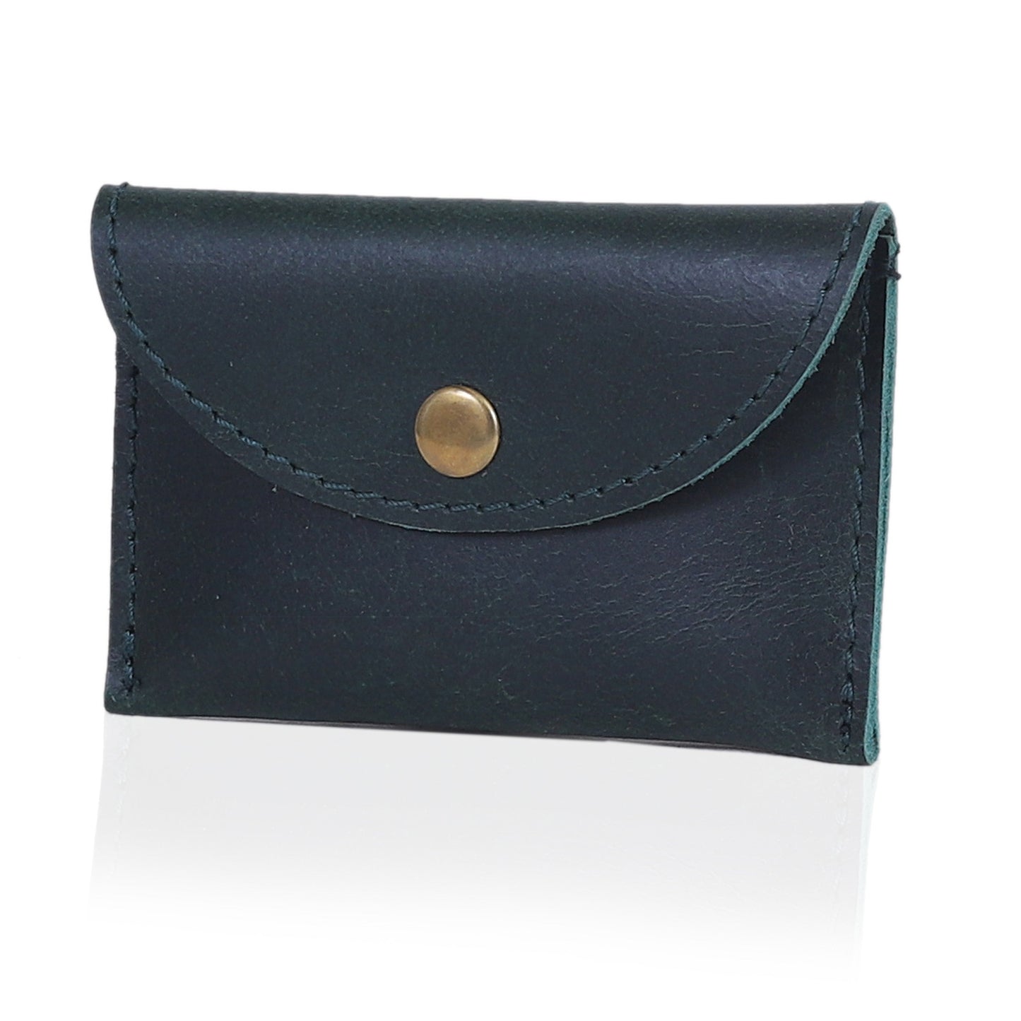 Leather Coin Purse - Green