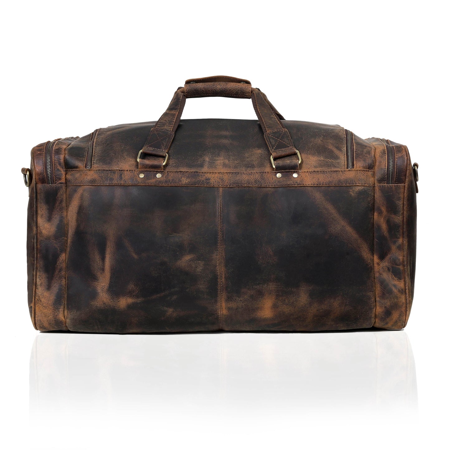 Denver Buffalo Leather Weekender Bag