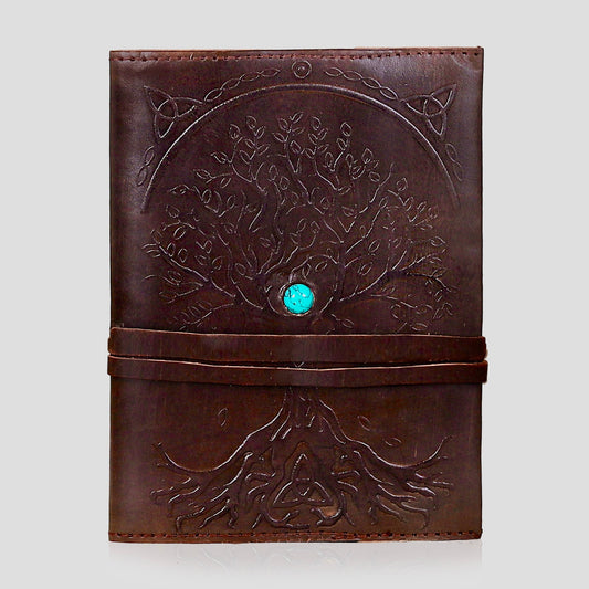 TREE OF LIFE LEATHER JOURNAL - FREE 🎉🎉