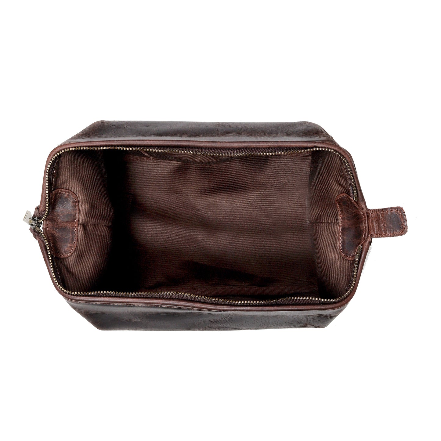 Euphrates Leather Toiletry & Large Dopp Kit - Brown