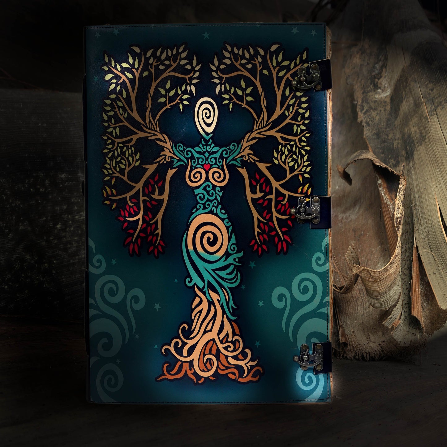 Blank Spell Book Of Shadows Leather Journal
