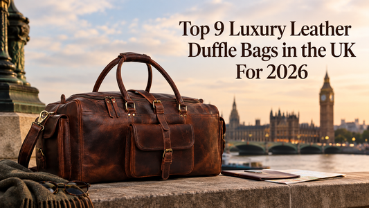 Top 9 Luxury Leather Duffle Bags in the UK For 2026