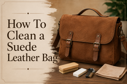 How To Clean a Suede Leather Bag