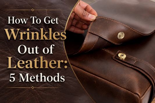 How To Get Wrinkles Out of Leather: 5 Methods
