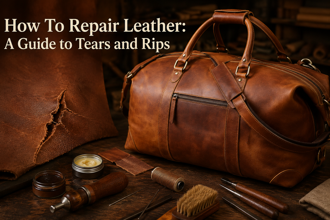 How To Repair Leather: A Guide to Tears and Rips