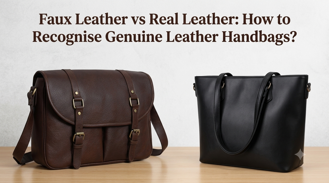 Faux Leather vs Real Leather: How to Recognise Genuine Leather Handbags?