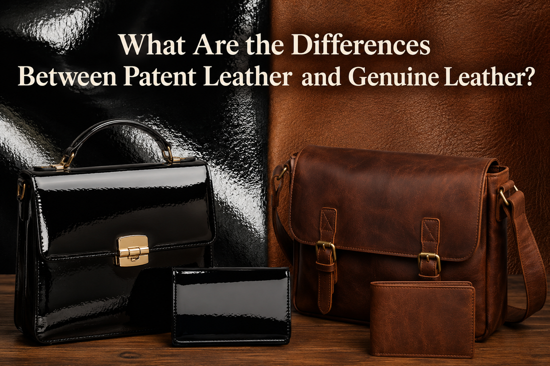 What Are the Differences Between Patent Leather and Genuine Leather?