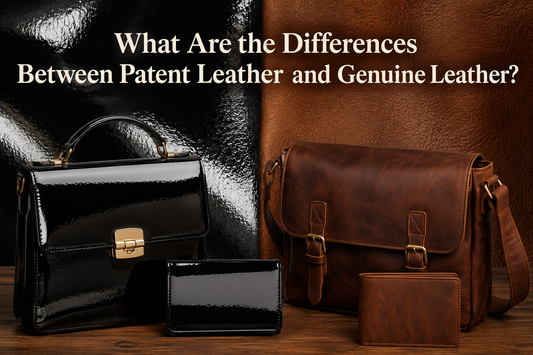 What Are the Differences Between Patent Leather and Genuine Leather?