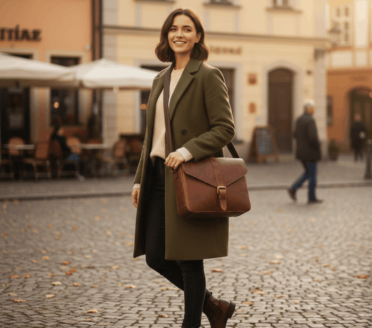 Brown Leather Purse