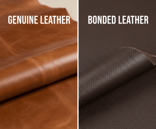Genuine Leather vs Bonded Leather: What’s the Difference?