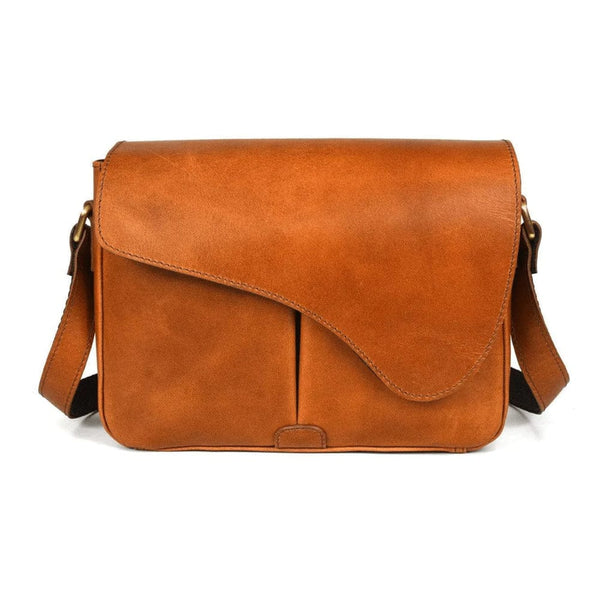 Notting Hill Tan Leather Crossbody Bag For Women