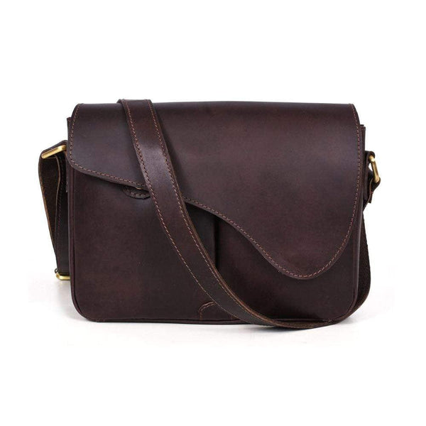 Notting Hill Dark Brown Leather Crossbody Bag For Women