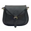Southampton Black Leather Crossbody Bag For Women