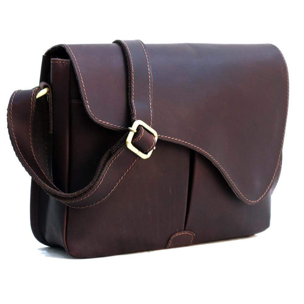 Notting Hill Dark Brown Leather Crossbody Bag For Women