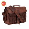 Huntingdon Leather Messenger Bag For Men