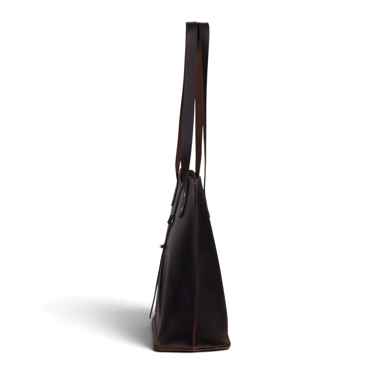 Denver Tie Leather Tote Bag