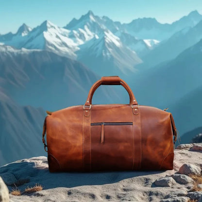 Nashville Leather Duffel Travel Bag