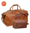 Jackson Leather Duffle Travel Bag Combo for Men & Women