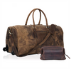 Canterbury Leather Duffle Bag Combo For Men