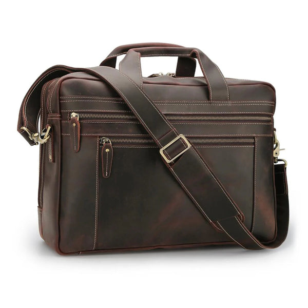 Chichester Leather Messenger Bag For Men