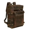 Cardiff Unisex Leather Backpack