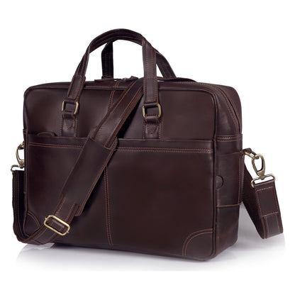 HERITAGE LEATHER BRIEFCASE BAG