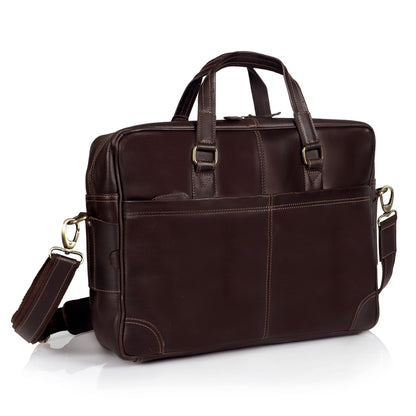 HERITAGE LEATHER BRIEFCASE BAG