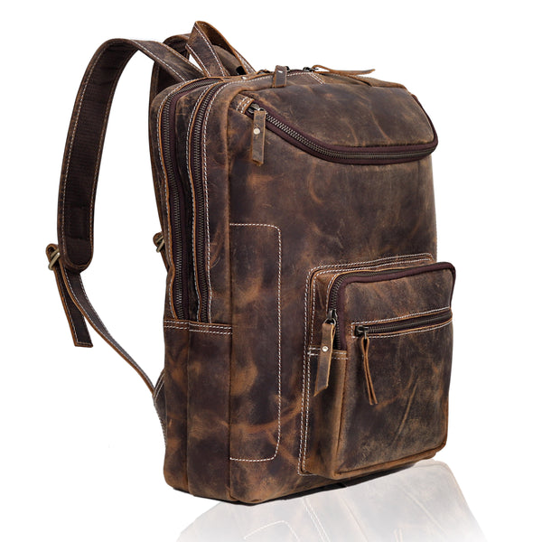 Chelmsford Unisex Leather Backpack
