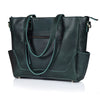 Chelsea Green Leather Tote Bag For Women