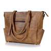 Chelsea Tan Leather Tote Bag Combo For Women