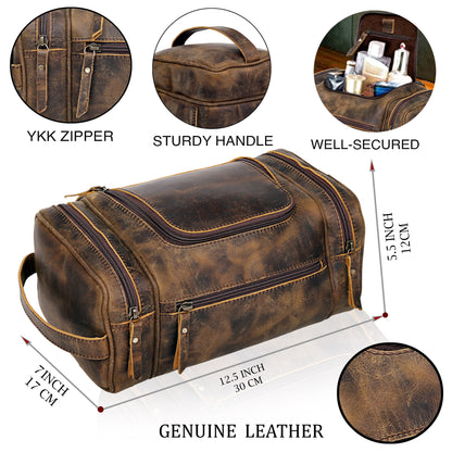 Farm Premium Leather Duffle Combo
