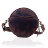 Portsmouth Brown Leather Crossbody Bag For Women
