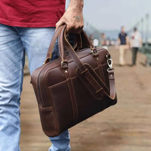 Maidstone Leather Briefcase For Men