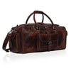Harrogate Leather Duffle Bag For Men
