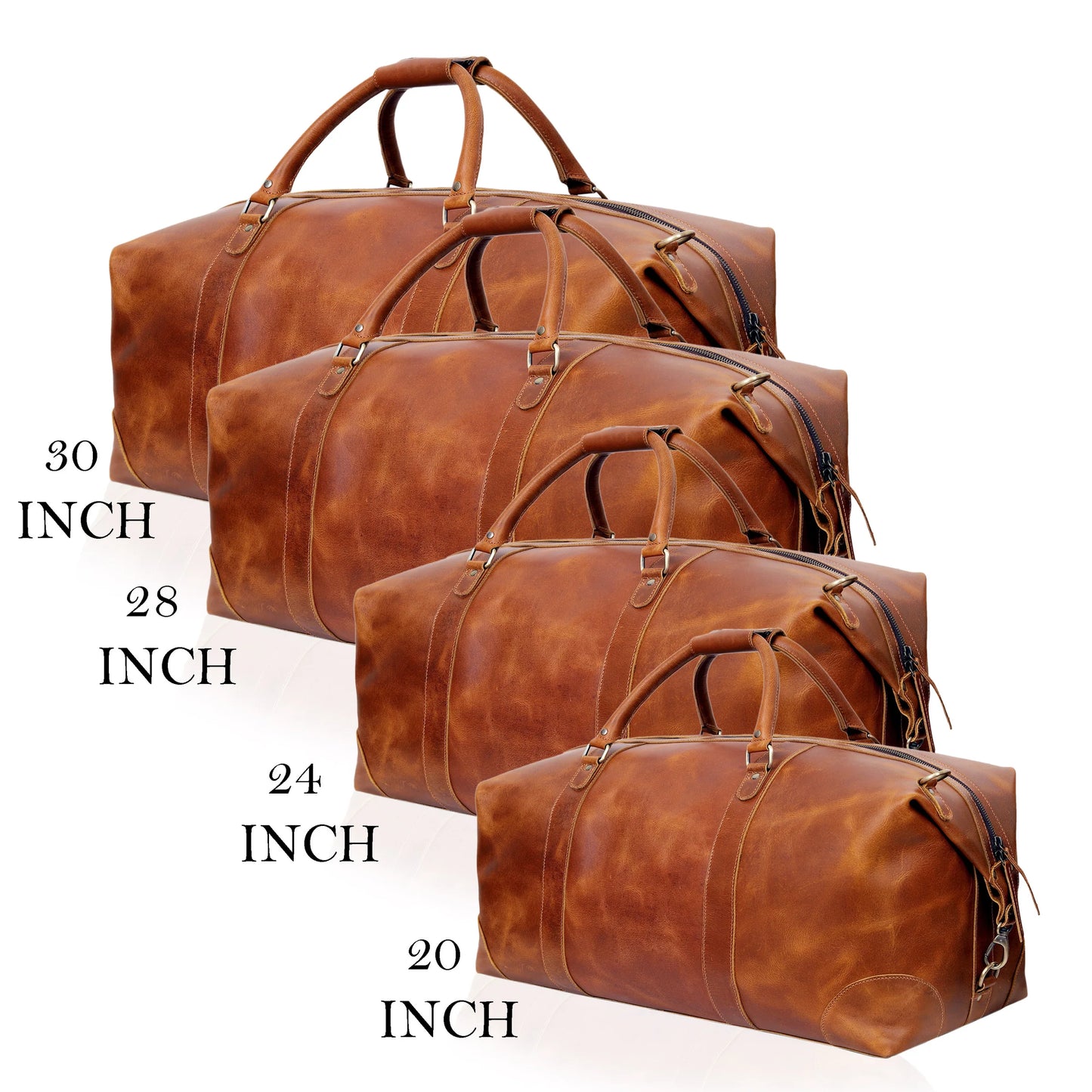Nashville Leather Duffel Travel Bag