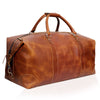 Watford Tan Leather Duffle Bag For Men