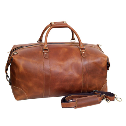 Nashville Leather Duffel Travel Bag