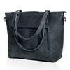 Bournemouth Navy Leather Tote Bag For Women