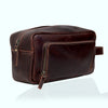 Northampton Unisex Leather Toiletry Bag