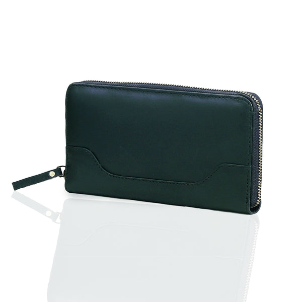 Seine Leather Wallet - Green