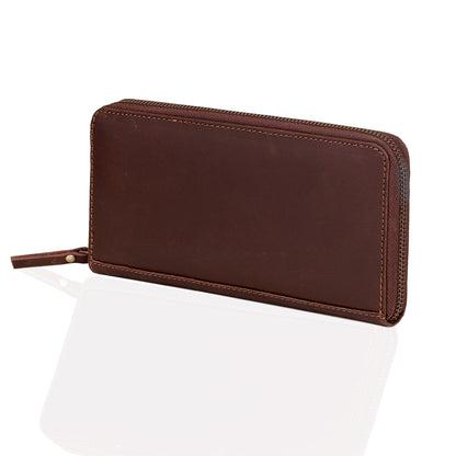 Denver Leather Bag Combo - Burgundy