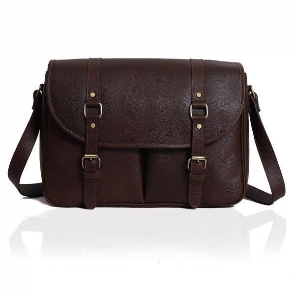 Matlock Leather Messenger Bag For Men