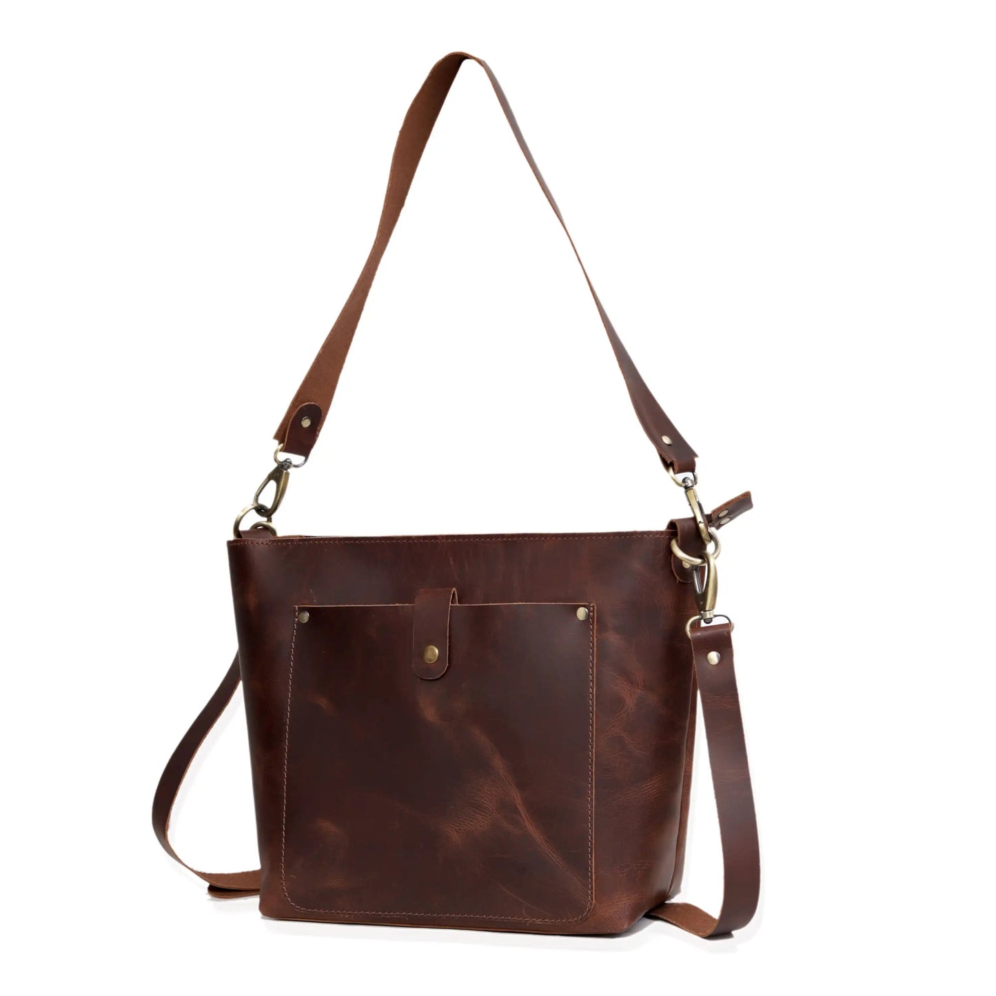 PHOENIX BUFFALO LEATHER TOTE