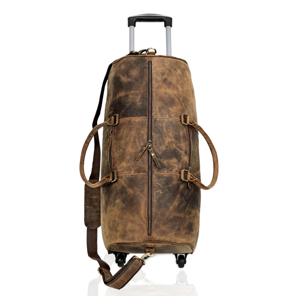 Canterbury Leather Duffle Bag For Men