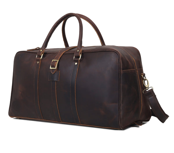 Bristol Leather Duffle Bag For Men