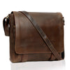 Oxford Leather Messenger Laptop Bag for Men & Women