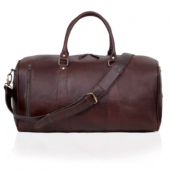 York Leather Duffle Bag For Men