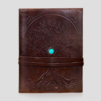 TREE OF LIFE LEATHER JOURNAL - FREE 🎉🎉
